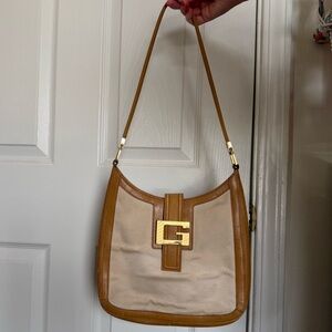 Gucci Square G Beige Shoulder Bag